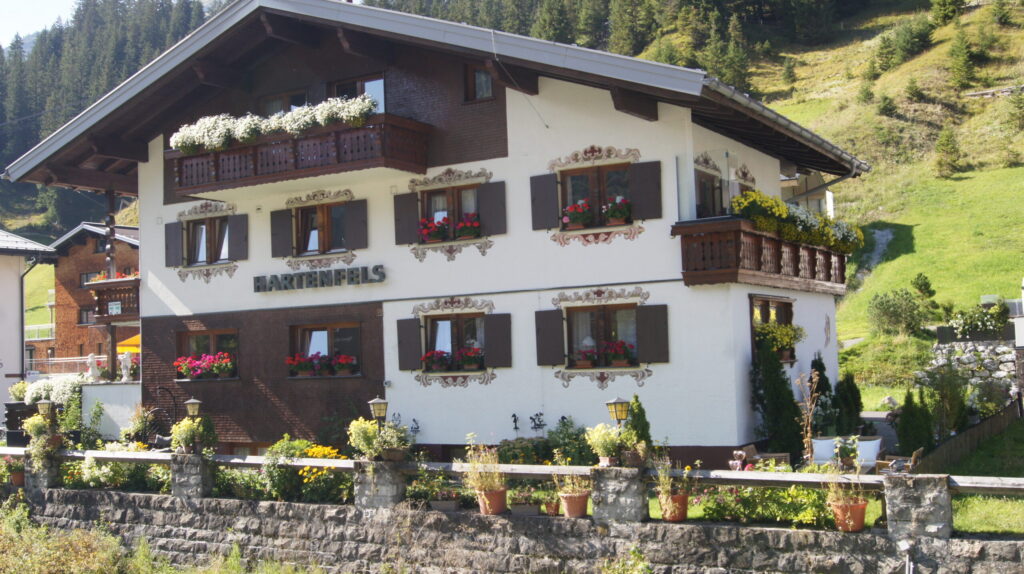 Pension Hartenfels in Lech am Arlberg