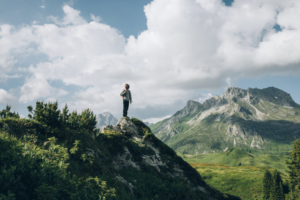 Wandern in Lech im Sommer
