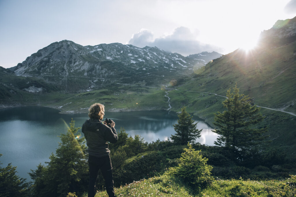 Wandern in Lech im Sommer